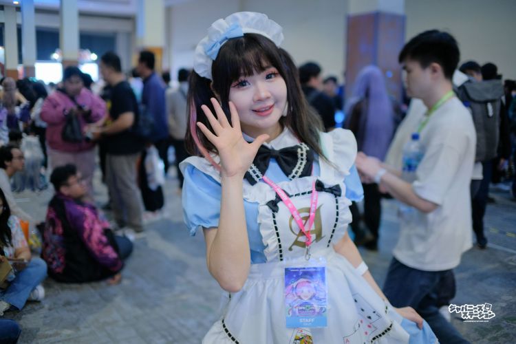 Punipun hadir sebagai maid di AFA Lounge Moe Moe Kyun Maid Cafe Punipun hadir sebagai maid di AFA Lounge Moe Moe Kyun Maid Cafe