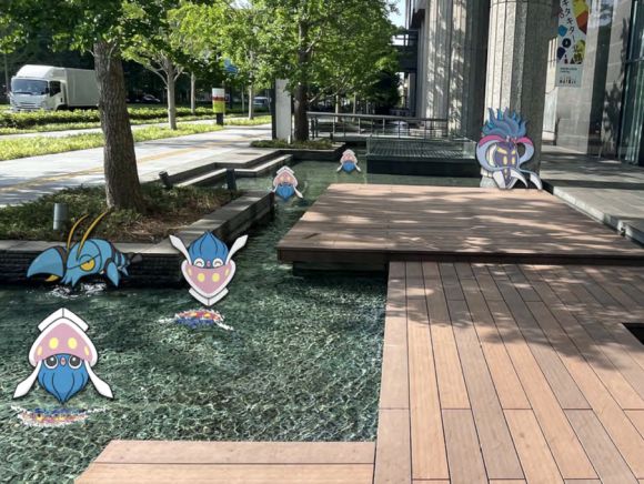 Spot foto Pokémon di Osaka Spot foto Pokémon di Osaka