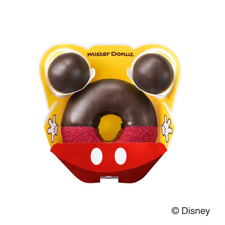 Donat berbentuk Mickey Donat berbentuk Mickey