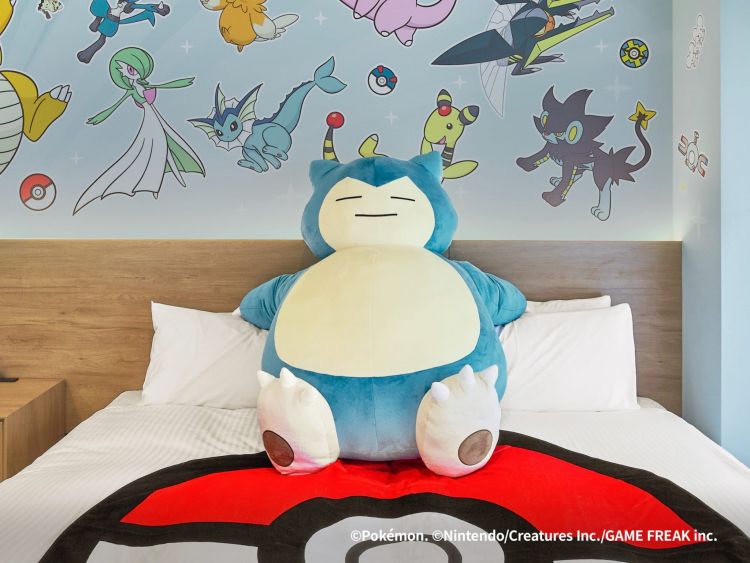 Boneka Snorlax raksasa Boneka Snorlax raksasa