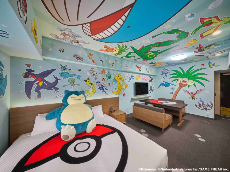 Kamar Pokemon yang terkenal di Hotel MIMARU (PR Times) Kamar Pokemon yang terkenal di Hotel MIMARU (PR Times)