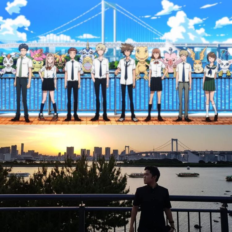 Komunitas Digimon Indonesia Menjelajahi Odaiba