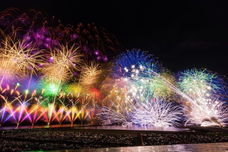 Kashiwazaki Sea Fireworks Kashiwazaki Sea Firewoks