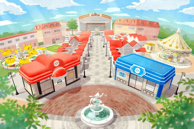 Kayatsuri Town, area di mana pengunjung bisa menikmati berbagai fasilitas seperti di dalam game Kayatsuri Town, area di mana pengunjung bisa menikmati berbagai fasilitas seperti di dalam game