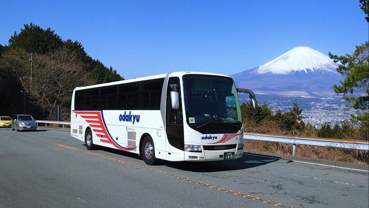 Odakyu Hakone Highway Bus (Japan Bus Online) cara dari Tokyo ke Hakone