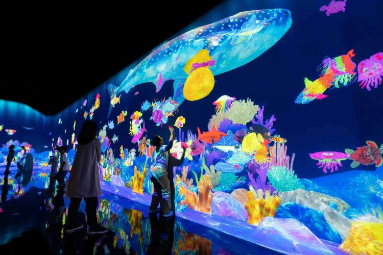 teamLab Biovortex Kyoto