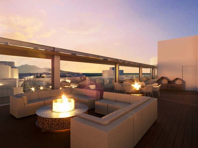 Rooftop di Granbell Hotel Otaru