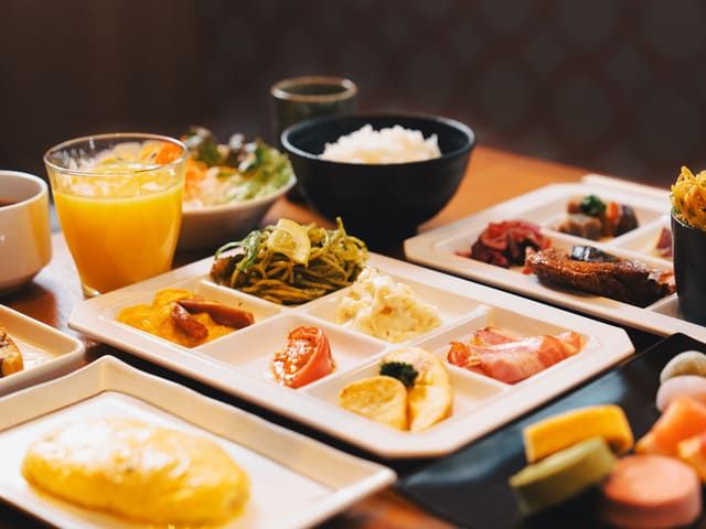 Menu makanan di Granbell Hotel Osaka