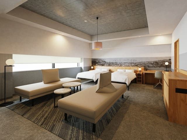 Kamar di Granbell Hotel Otaru