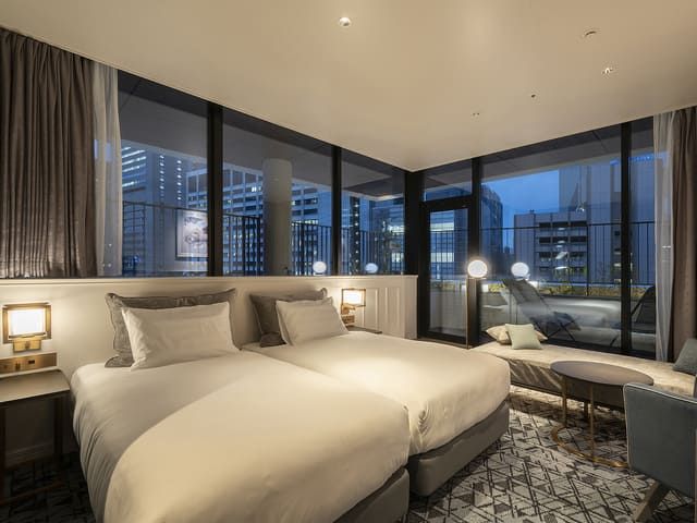 Salah satu kamar di Ginza Hotel by Granbell 