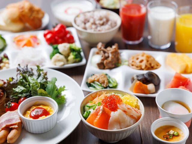 Hidangan di Susukino Granbell Hotel