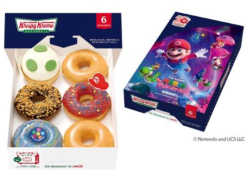 Krispy Kreme Rilis Donat Bertema Super Mario Edisi Terbatas di Jepang