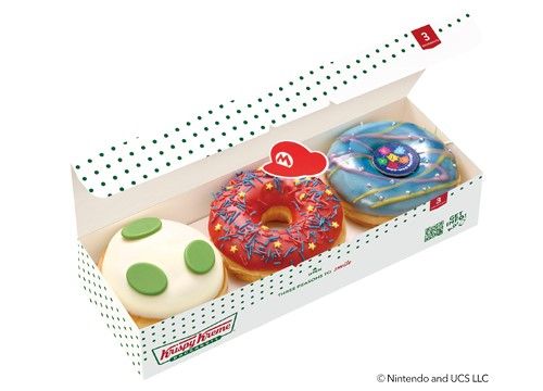 Krispy Kreme Rilis Donat Bertema Super Mario Edisi Terbatas di Jepang
