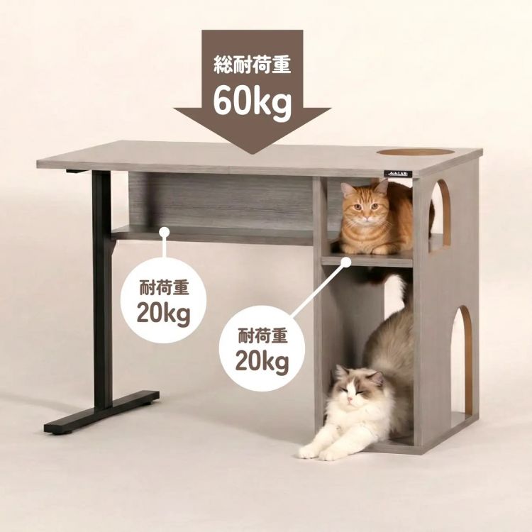 Neko House Desk - Meja Kerja Unik Khusus Pecinta Kucing