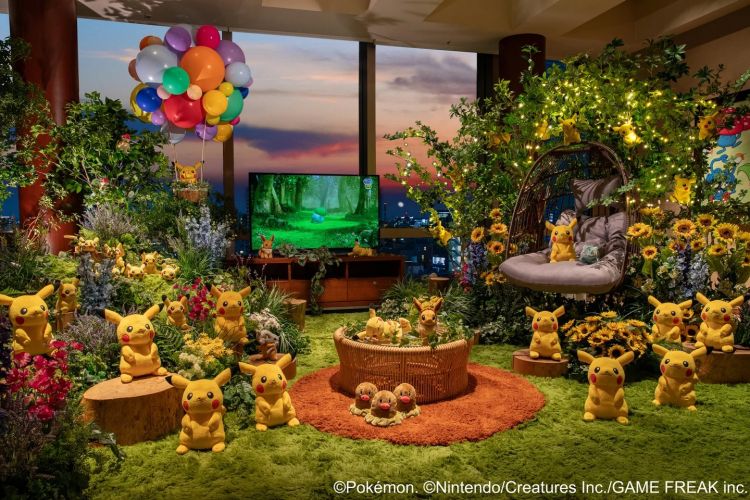 Hotel Unik di Tokyo Ini Punya Zona Kamar Bertema Elemen Pokémon.